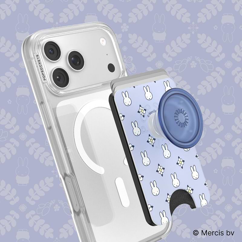 Miffy in Bloom Lavender &mdash; MagSafe PopWallet+ image number 2